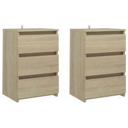 stradeXL Bed Cabinets 2 pcs...