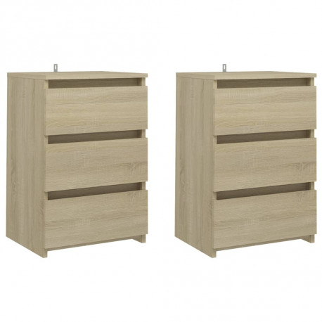 stradeXL Bed Cabinets 2 pcs...
