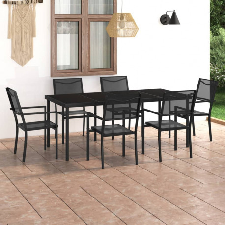 stradeXL 7 Piece Outdoor...