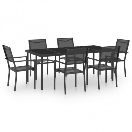 stradeXL 7 Piece Outdoor...