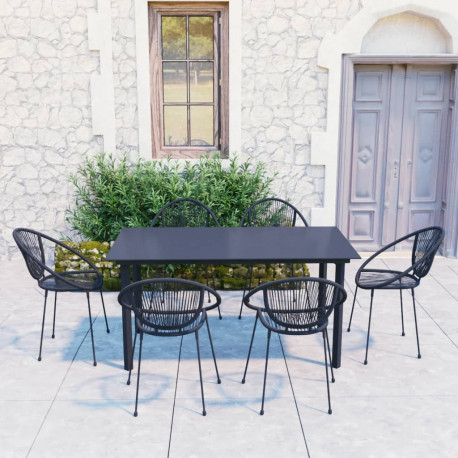 stradeXL 7 Piece Outdoor...