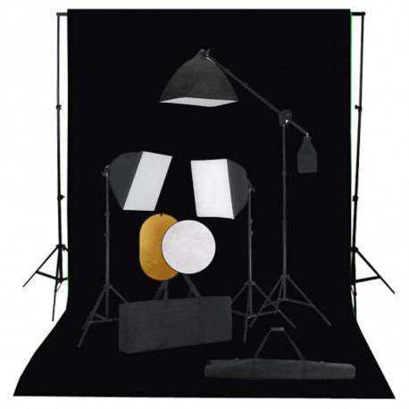 stradeXL Fotostudio-Set mit...