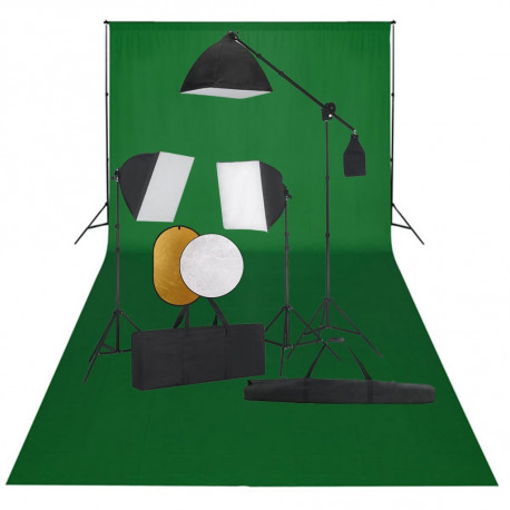 stradeXL Fotostudio-Set mit...