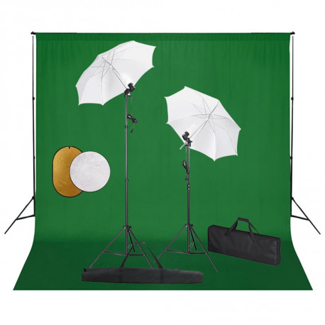 stradeXL Fotostudio-Set mit...