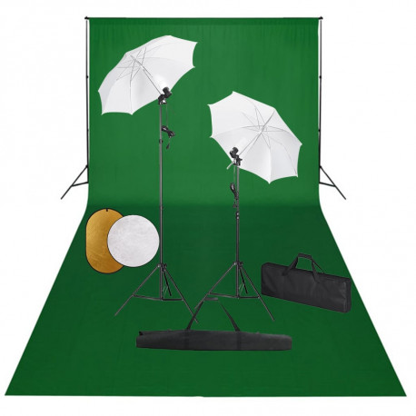 stradeXL Fotostudio-Set mit...