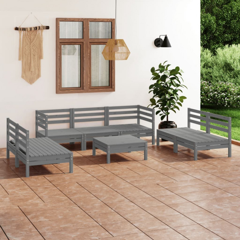 stradeXL 8 Piece Garden...