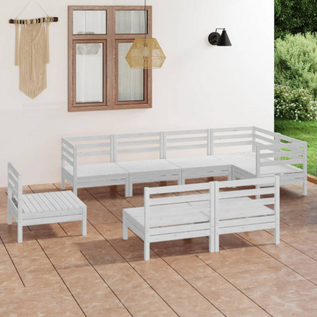 stradeXL 8 Piece Garden...