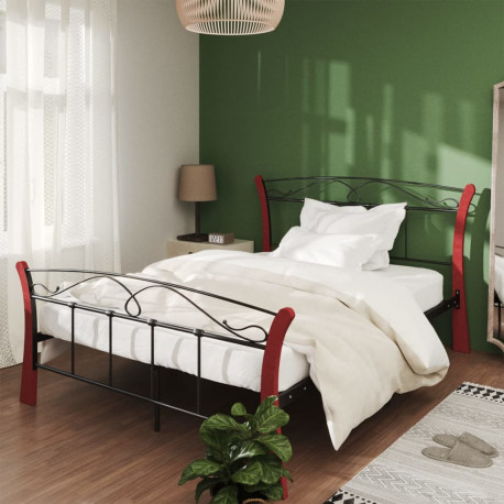 stradeXL Bed Frame Black...