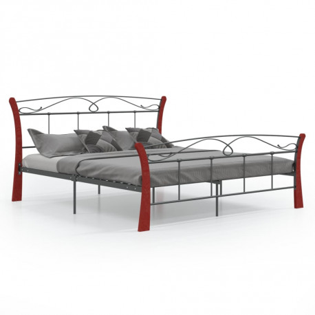 stradeXL Bed Frame Black...