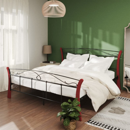 stradeXL Bed Frame Black...