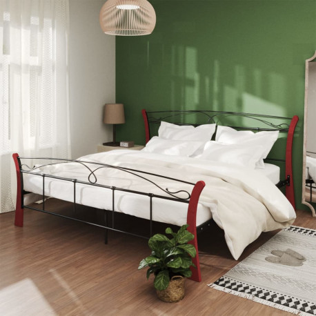 stradeXL Bed Frame Black...