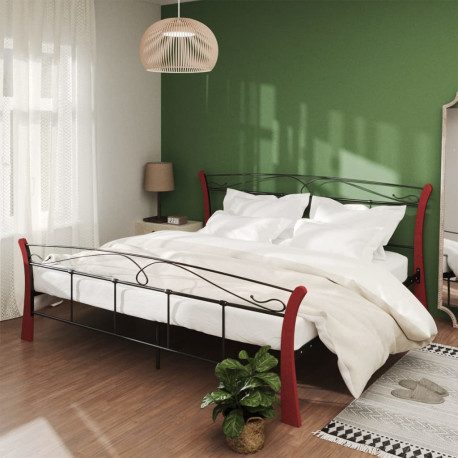 stradeXL Bed Frame Black...