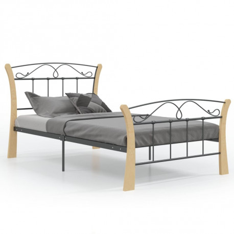 stradeXL Bed Frame Black...