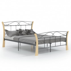 stradeXL Bed Frame Black...