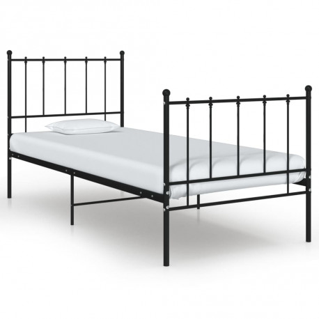 stradeXL Bed Frame Black...