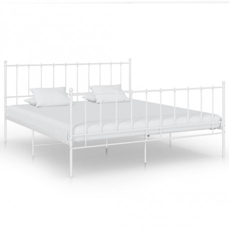 stradeXL Bed Frame White...