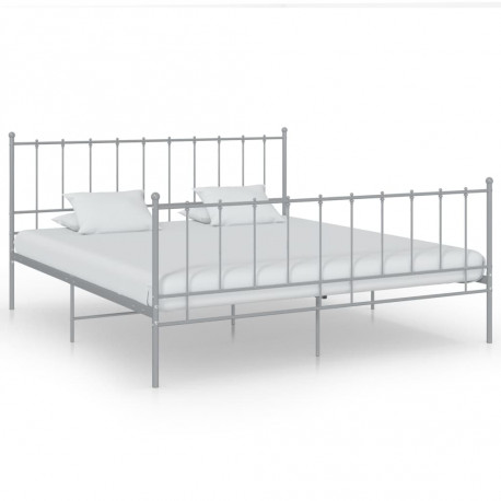 stradeXL Bed Frame Grey...