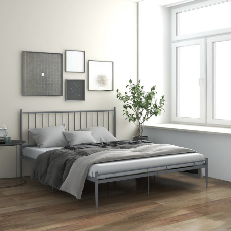 stradeXL Bed Frame Grey...