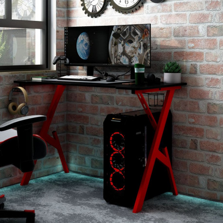 stradeXL Gaming Desk with Y...
