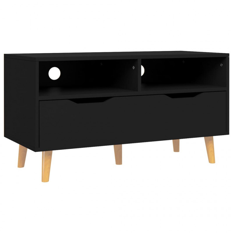 stradeXL TV Cabinet Black...