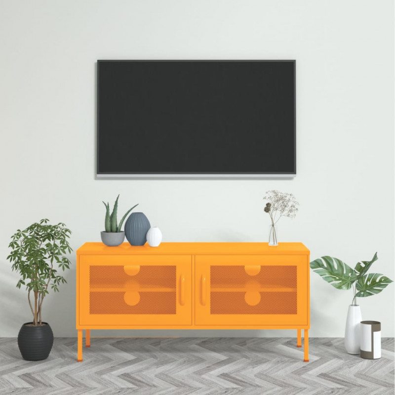 stradeXL TV Cabinet Mustard...