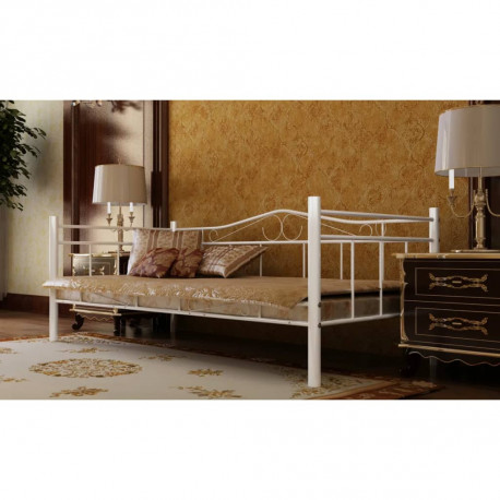 stradeXL Day Bed White...