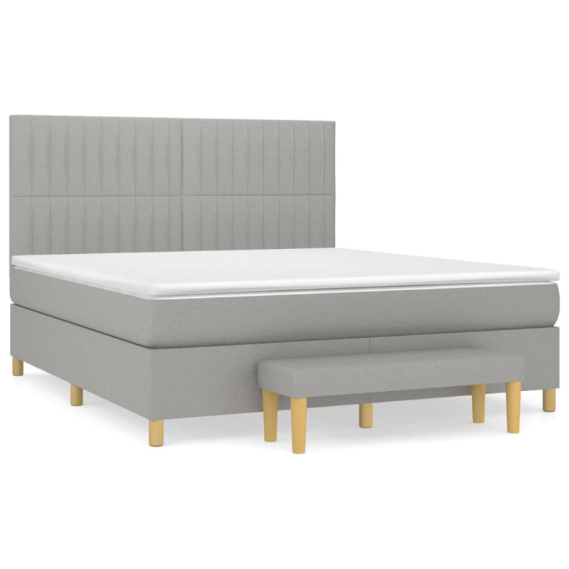 stradeXL Boxspringbett mit...