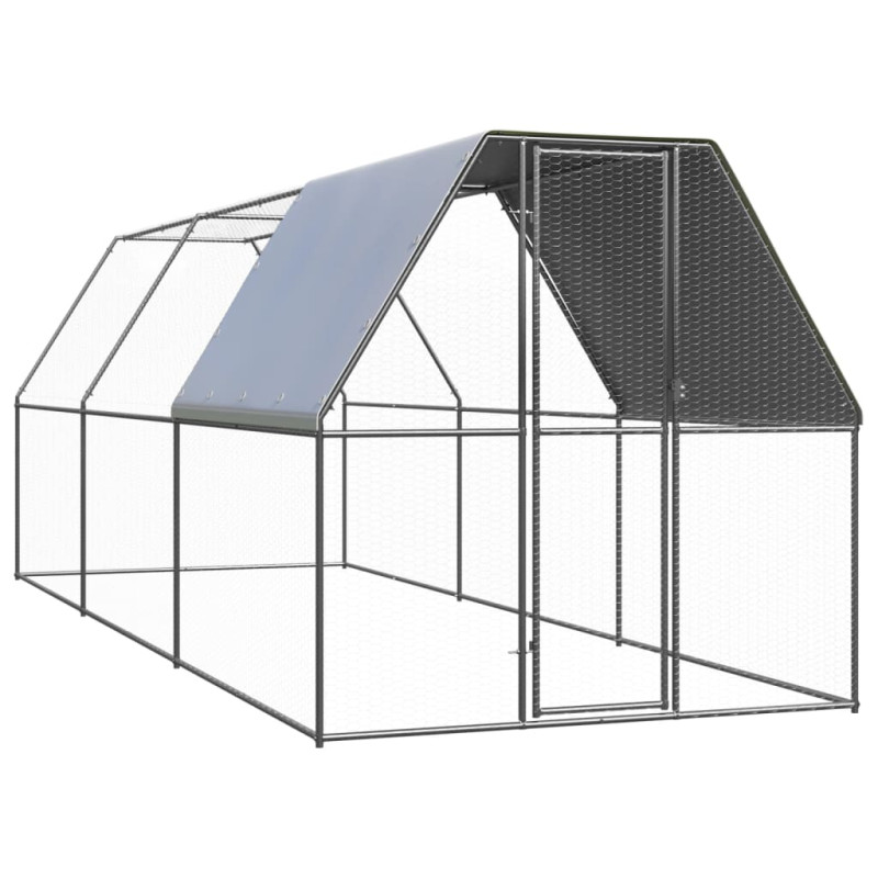 vidaXL Outdoor Chicken Cage...