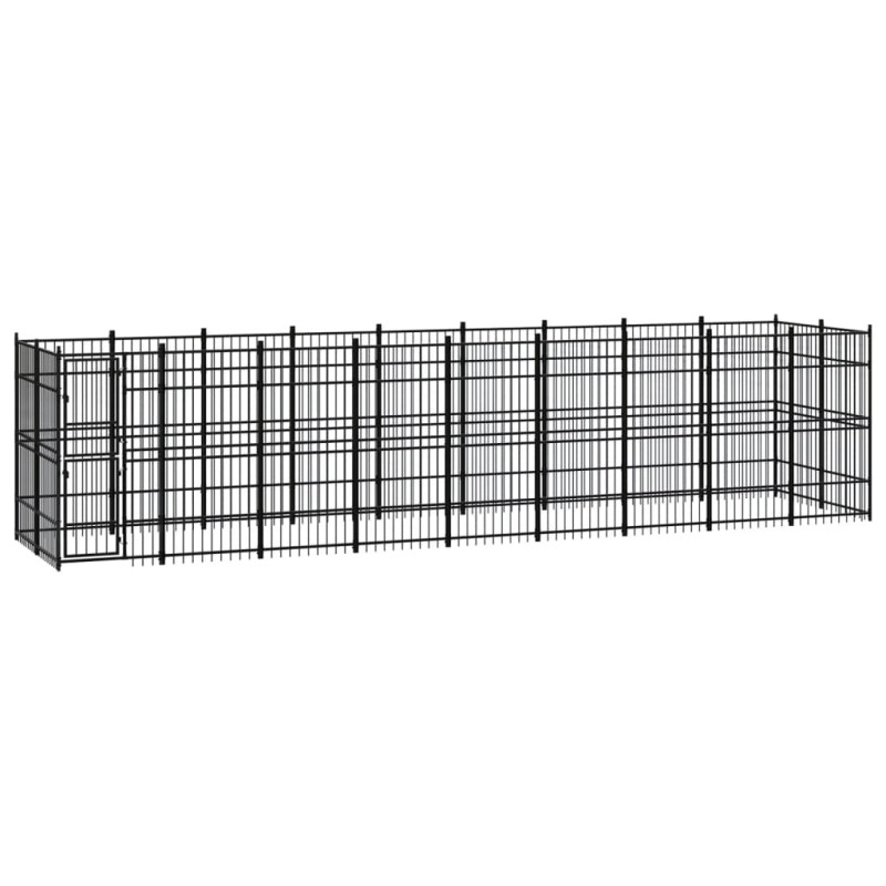 stradeXL Outdoor Dog Kennel...