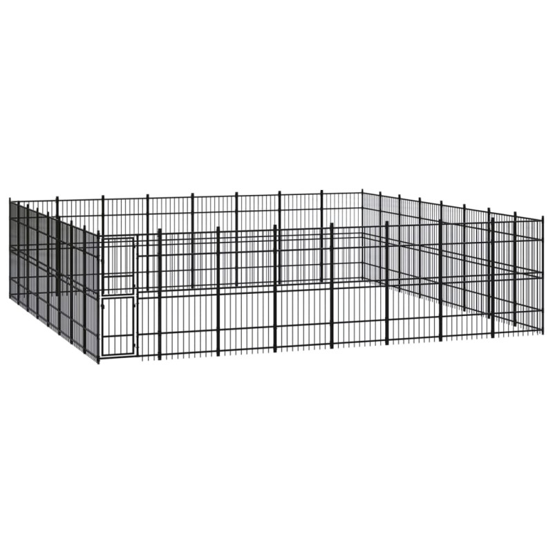 stradeXL Outdoor Dog Kennel...