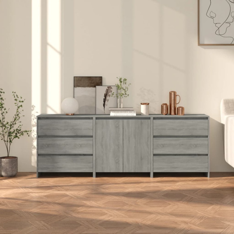 stradeXL 3 Piece Sideboard...