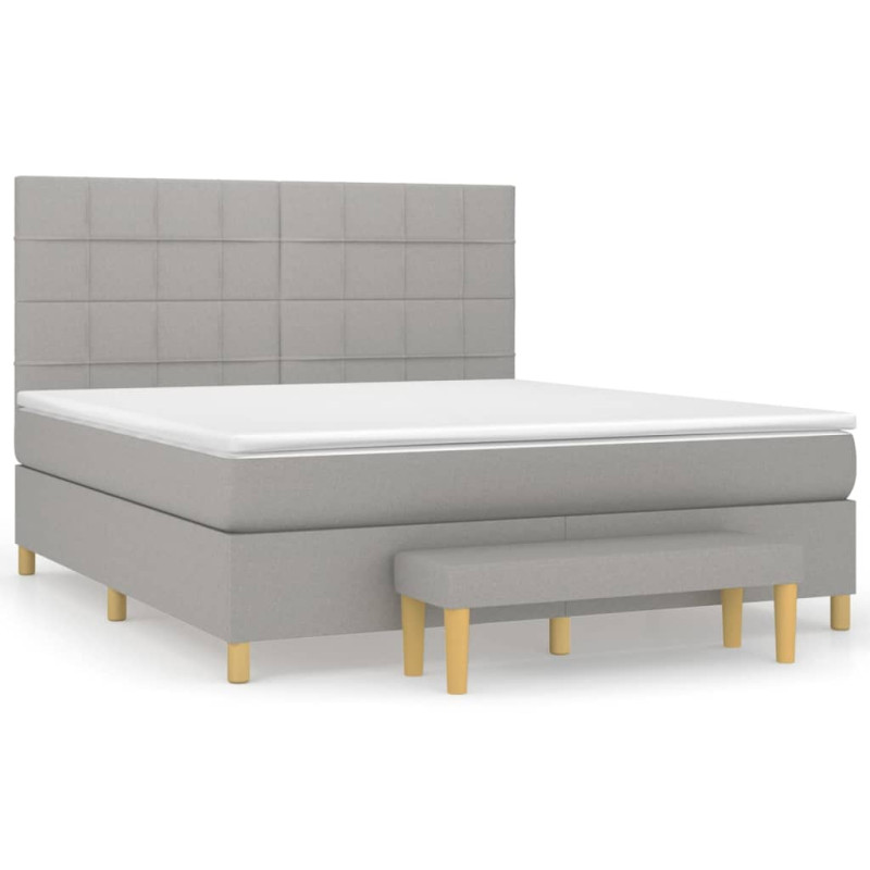 stradeXL Boxspringbett mit...