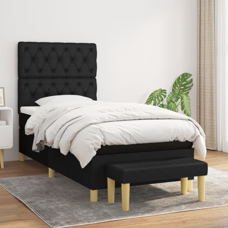 stradeXL Boxspringbett mit...