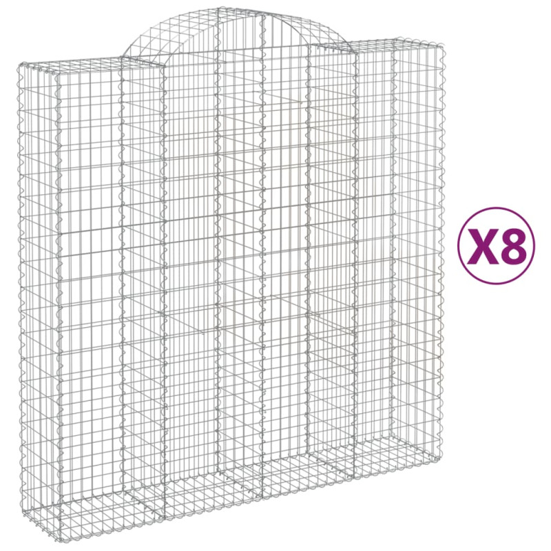 stradeXL Arched Gabion...