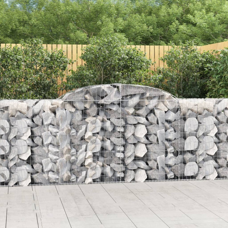 vidaXL Arched Gabion...