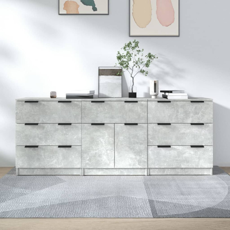 stradeXL 3 Piece Sideboards...