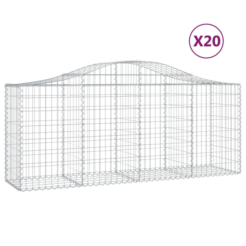 stradeXL Arched Gabion...