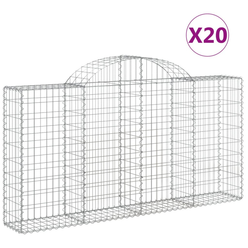 stradeXL Arched Gabion...