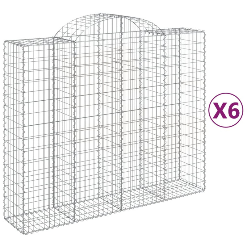 stradeXL Arched Gabion...