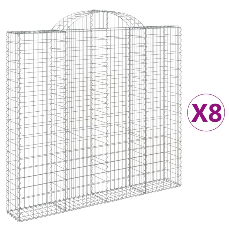 stradeXL Arched Gabion...