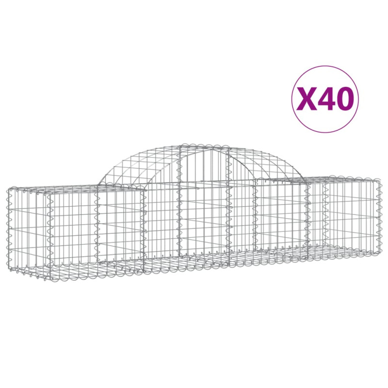 stradeXL Arched Gabion...