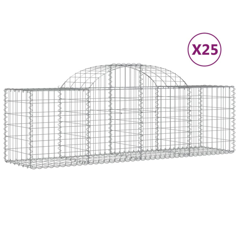 stradeXL Arched Gabion...