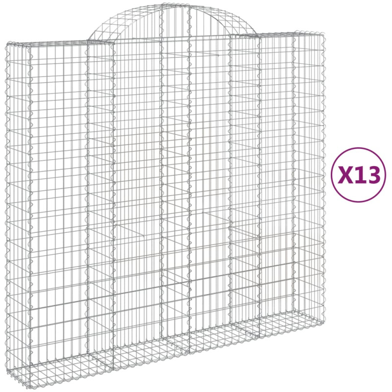 stradeXL Arched Gabion...