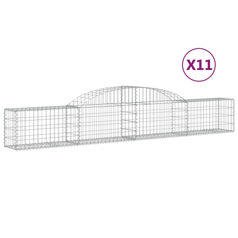 stradeXL Arched Gabion...