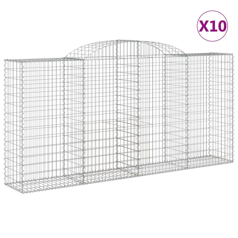 stradeXL Arched Gabion...