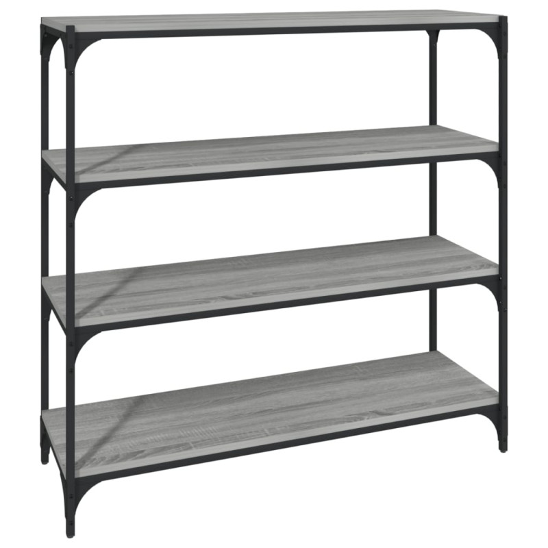 stradeXL Book Cabinet Grey...