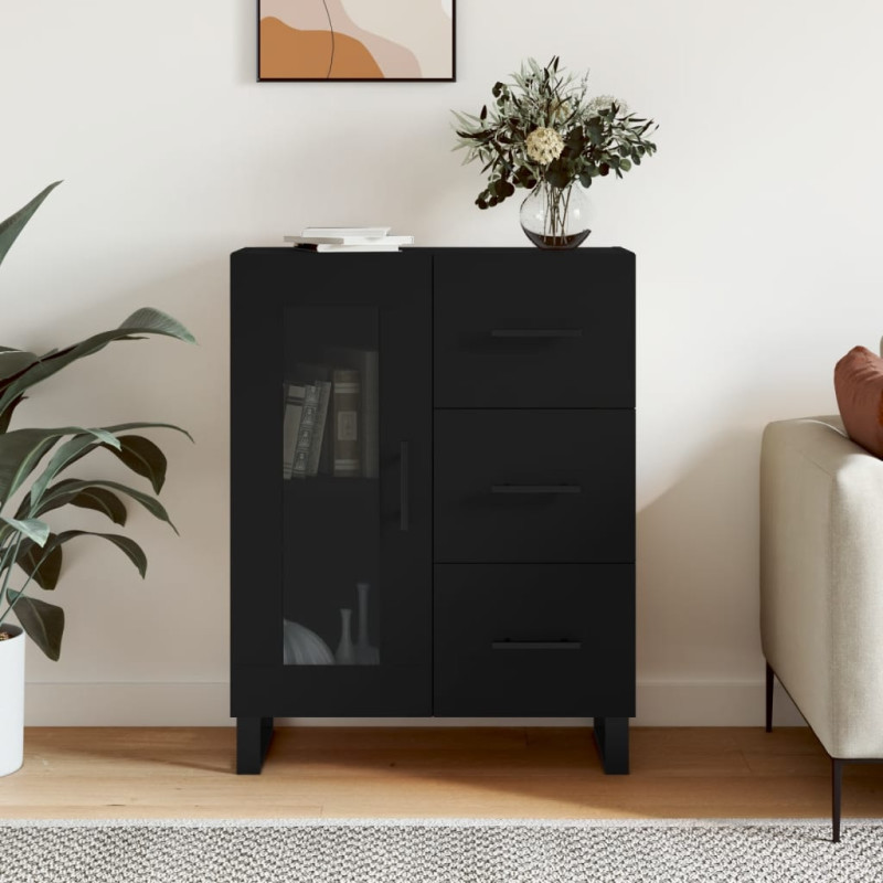 stradeXL Sideboard Black...