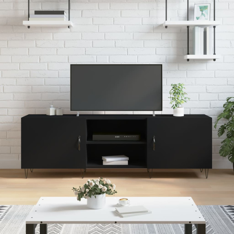 stradeXL TV Cabinet Black...