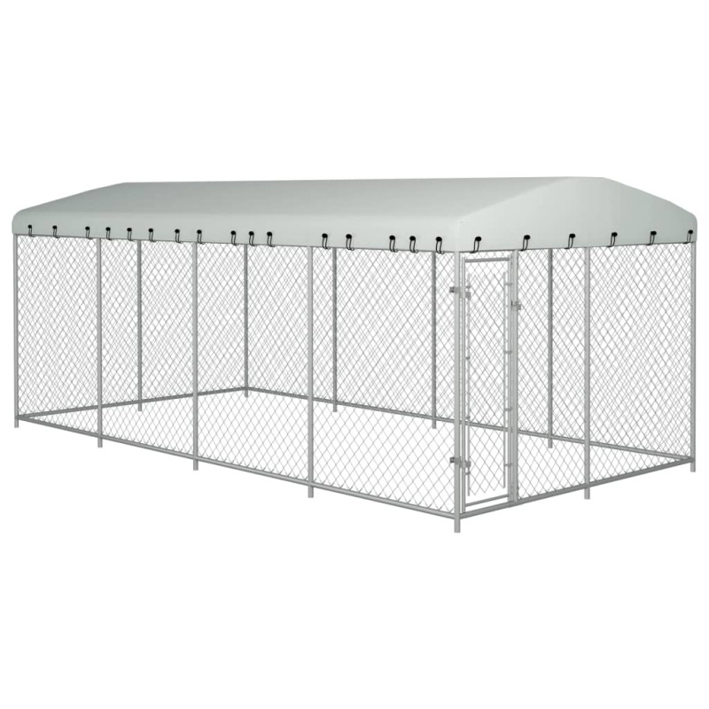 stradeXL Outdoor Dog Kennel...