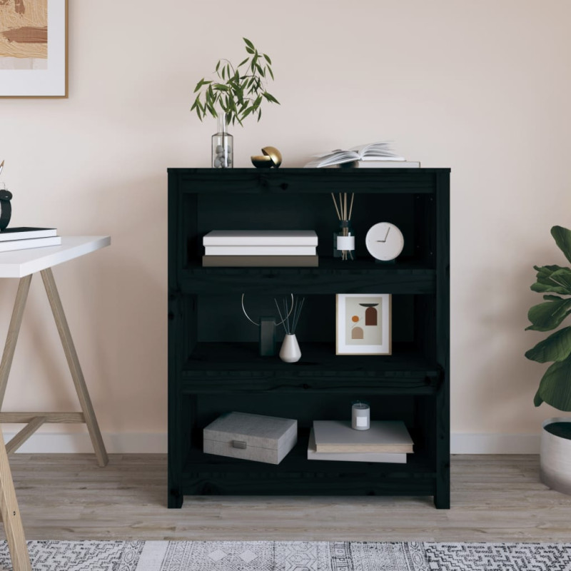 stradeXL Book Cabinet Black...